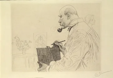 Autoportrét, cca 1912